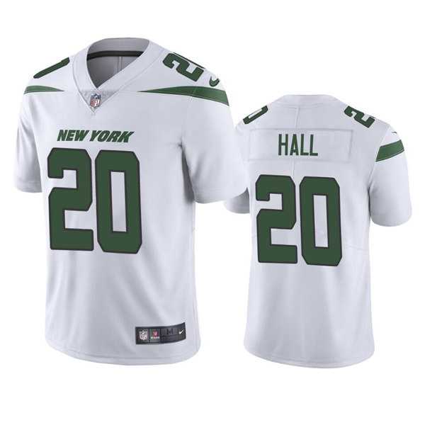 Men & Women & Youth New York Jets #20 Breece Hall 2022 White Vapor Untouchable Limited Stitched Jersey->san francisco 49ers->NFL Jersey